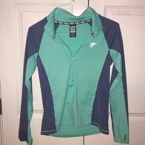 Victoria Secret Pink Quarter-ZIP Pullover